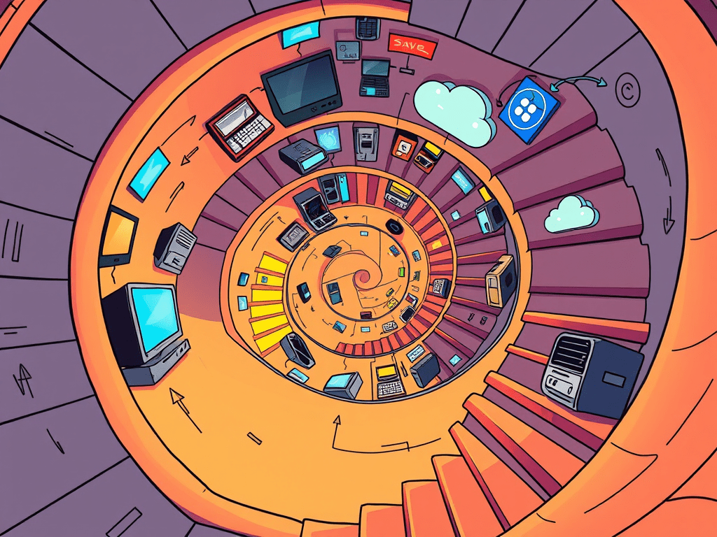 Life alone is not a circle, Tech&nbsp;too